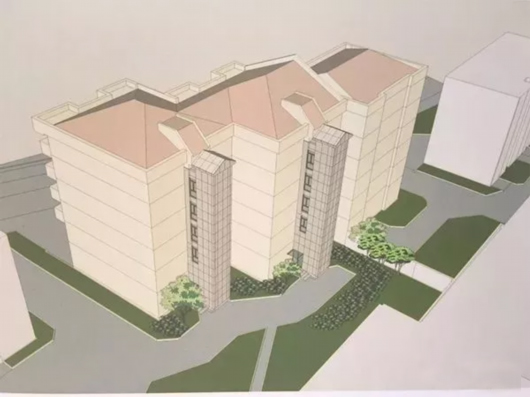 城建学院教工宿舍既有住宅加装电梯