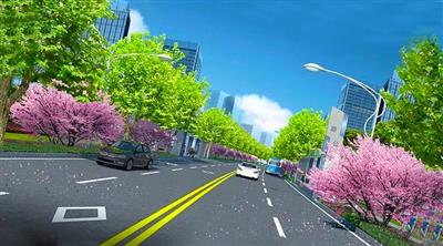 济宁高新区山博路（海川路-廖河路）绿化工程